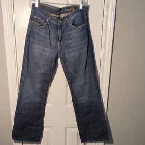 7 For All Mankind Bootcut No Break Jeans, Size 32